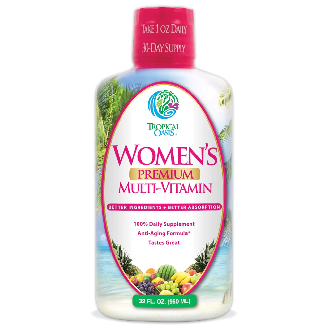 Premium Liquid Multivitamin for Women's.