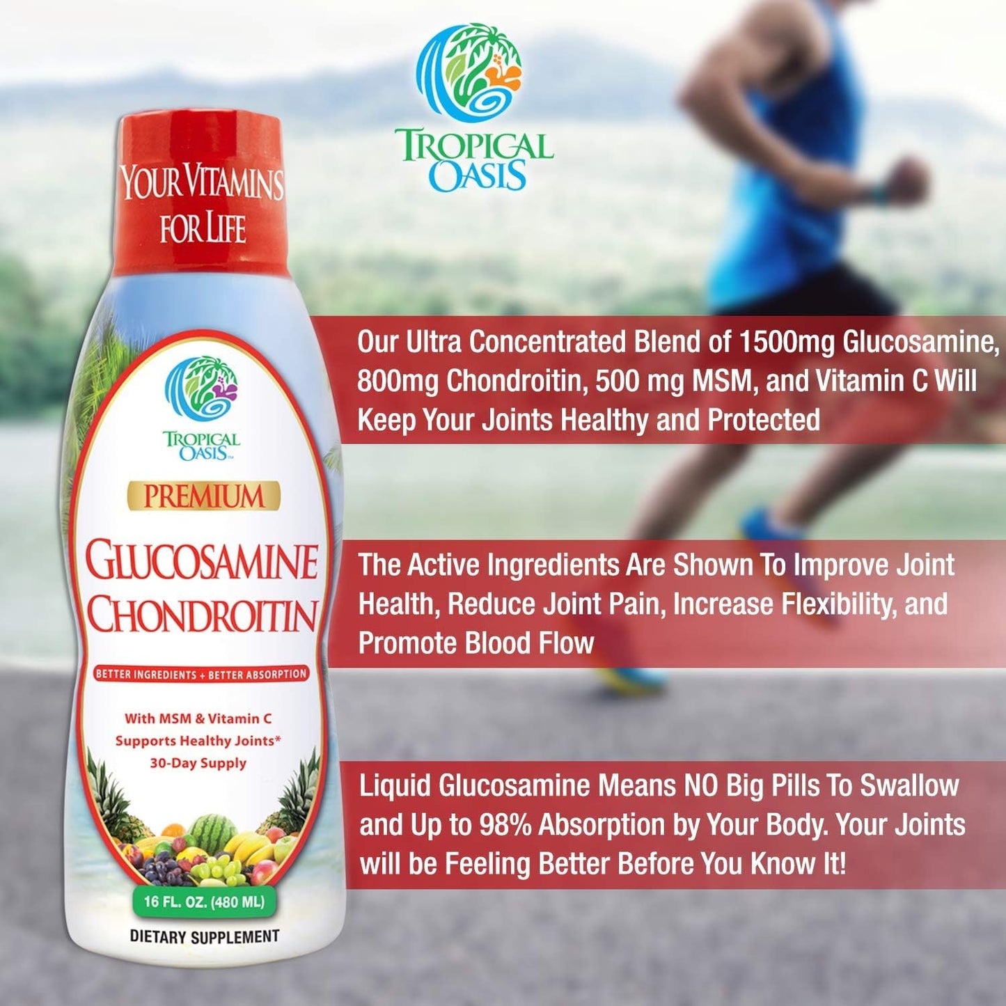 Premium Liquid Glucosamine Chondroitin