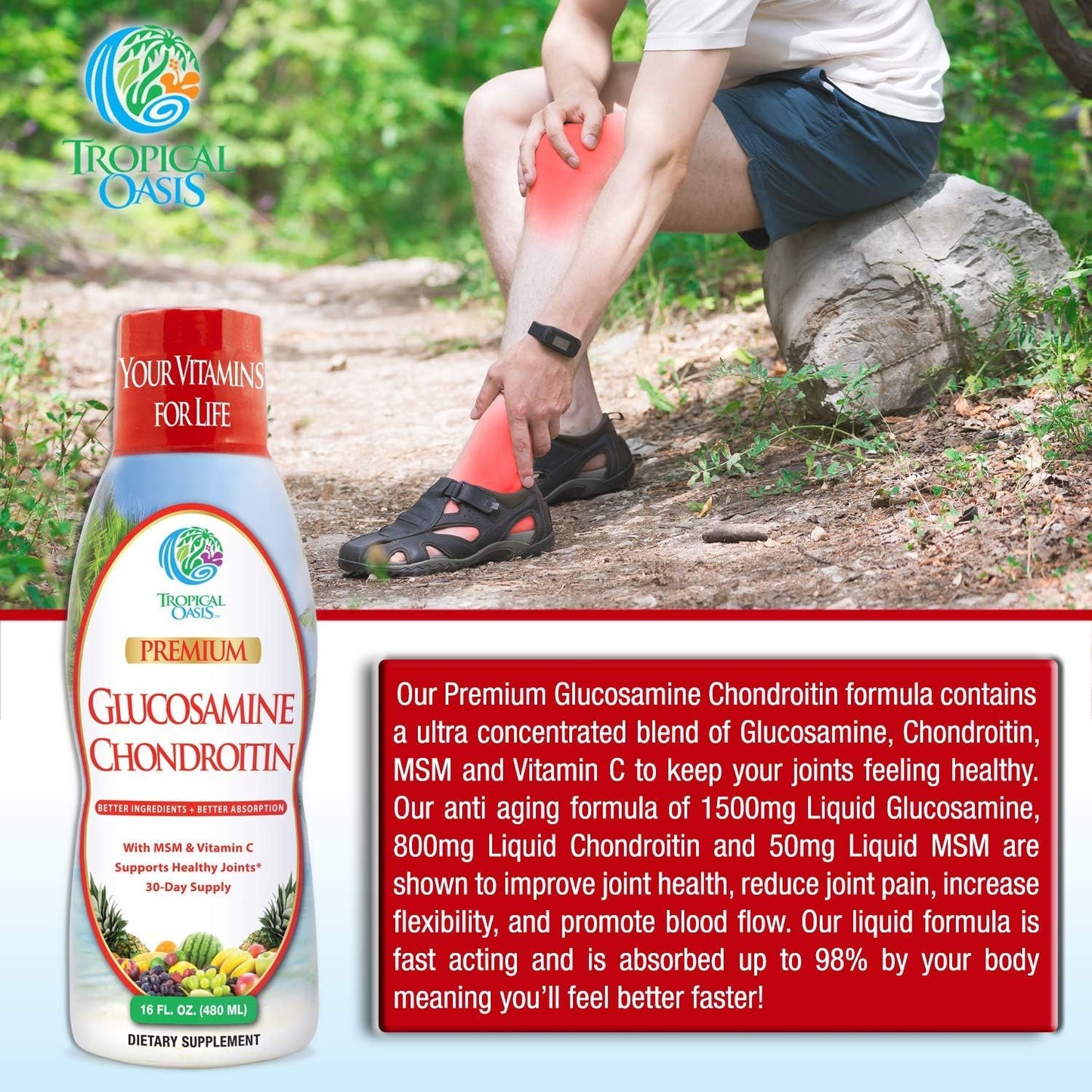 Premium Liquid Glucosamine Chondroitin