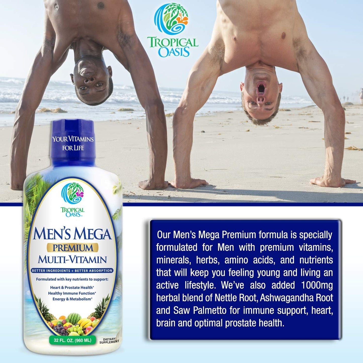 Premium Liquid Multivitamin for Men