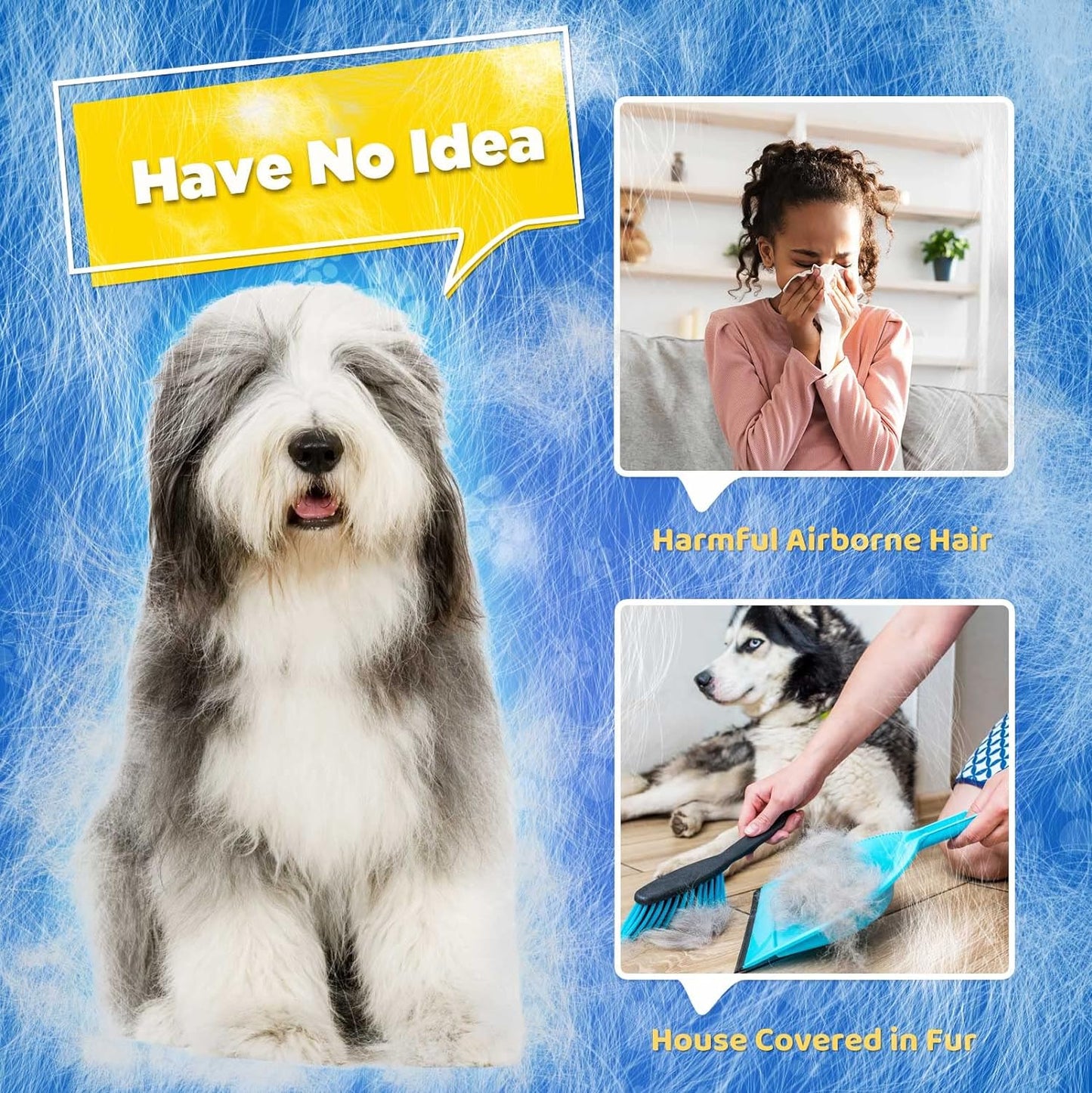 Upgrade Pet Grooming Gloves