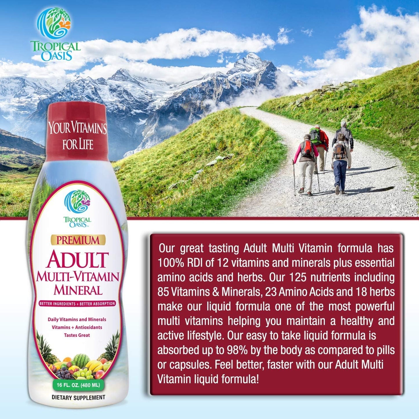 Adult Liquid Multivitamin and Mineral